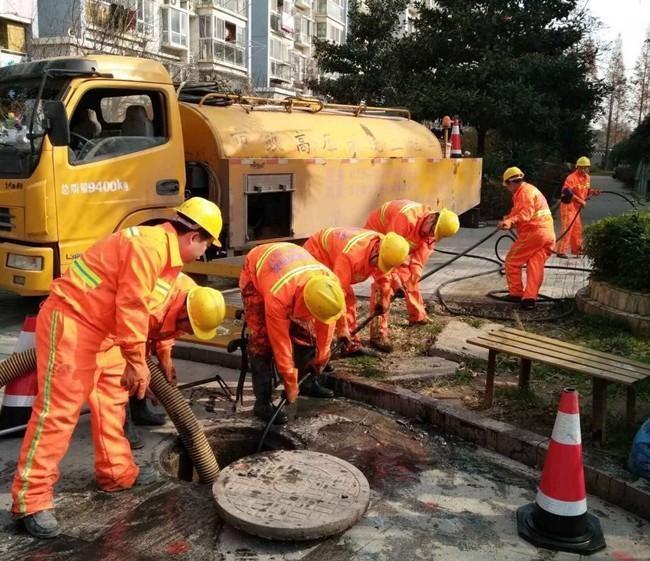 三都镇市政管道清淤