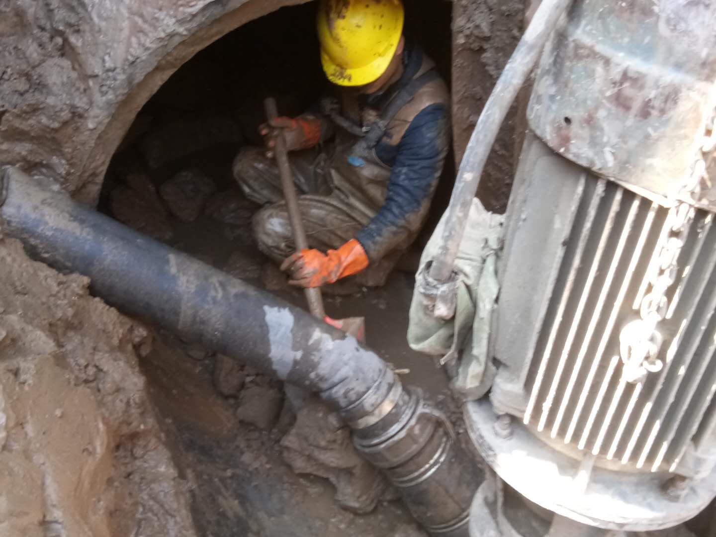 三都镇管道清淤